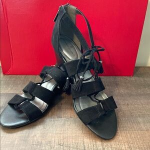Elegant Black Women's Sandals